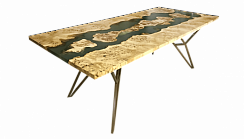 Уникальный обеденный стол из тополя