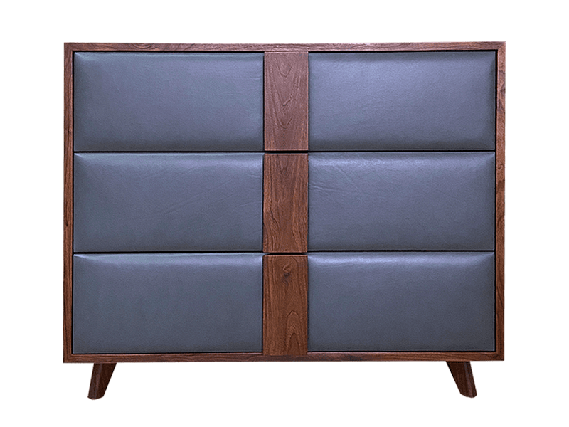Комод из массива Американского ореха "Leather"
